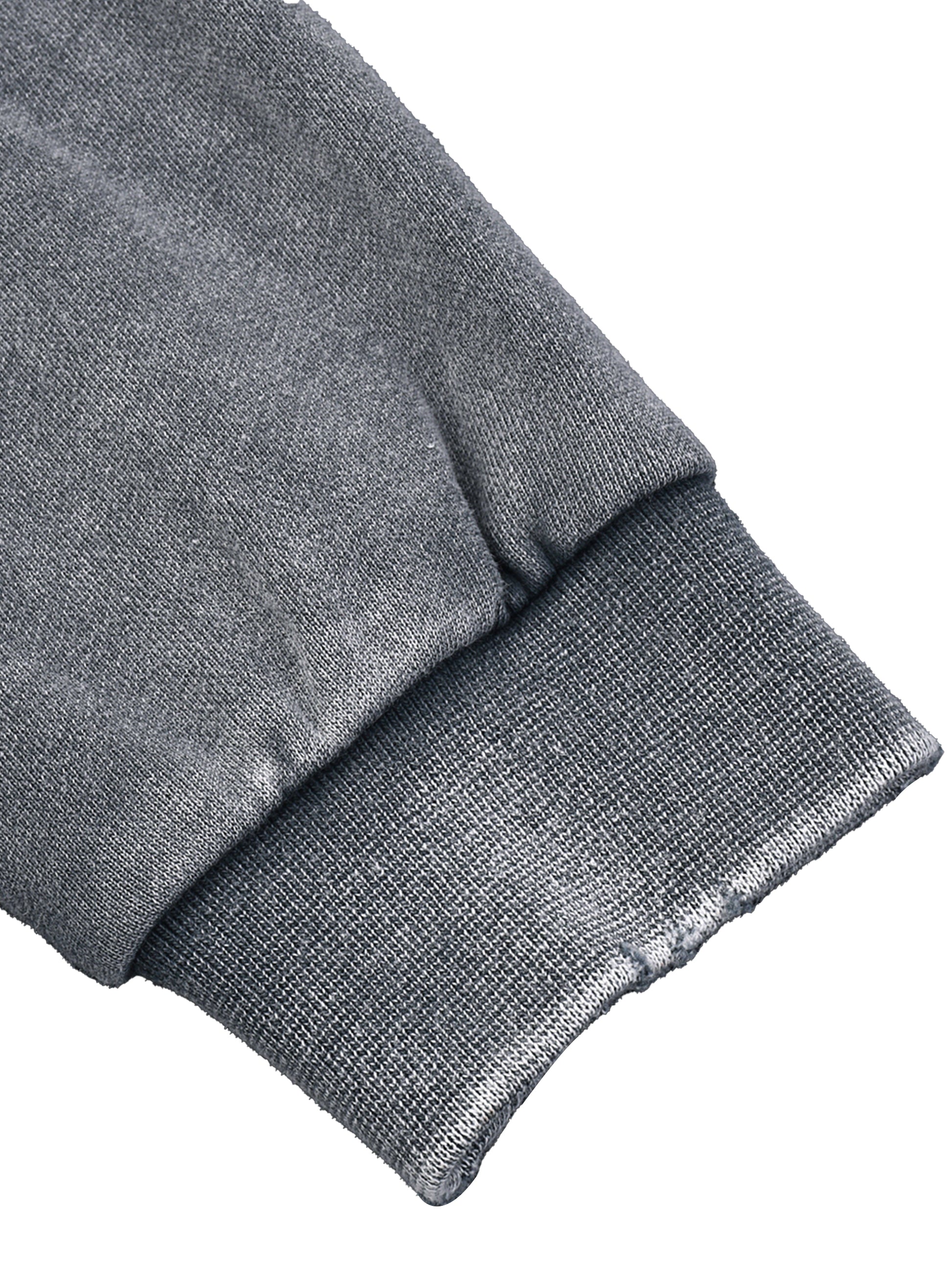 Dear Black Man™ “Standard” Snow Washed Raw Edge Cropped Sweatshirt