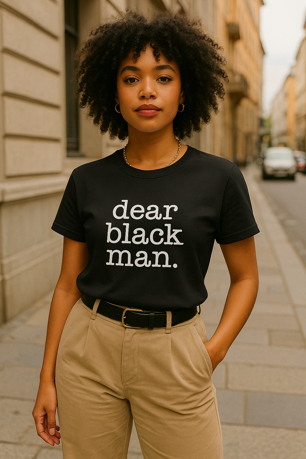 Dear Black Man I Love You Jaz Tee (Women’s Relaxed Fit)